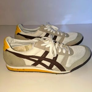 Onitsuka Tiger Mexico 66 White/Grey/Brown. Mens Size 10.5.